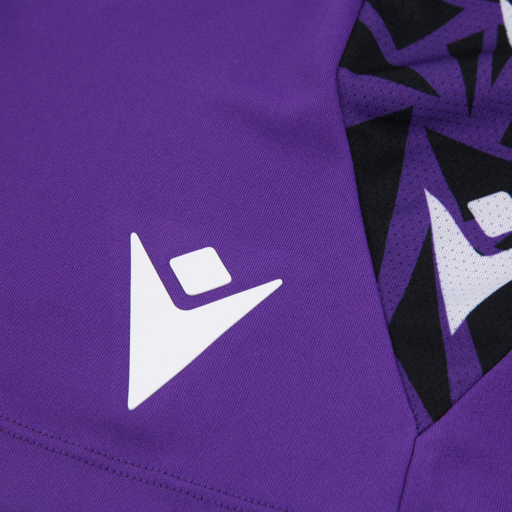 Purple hot sale football shorts