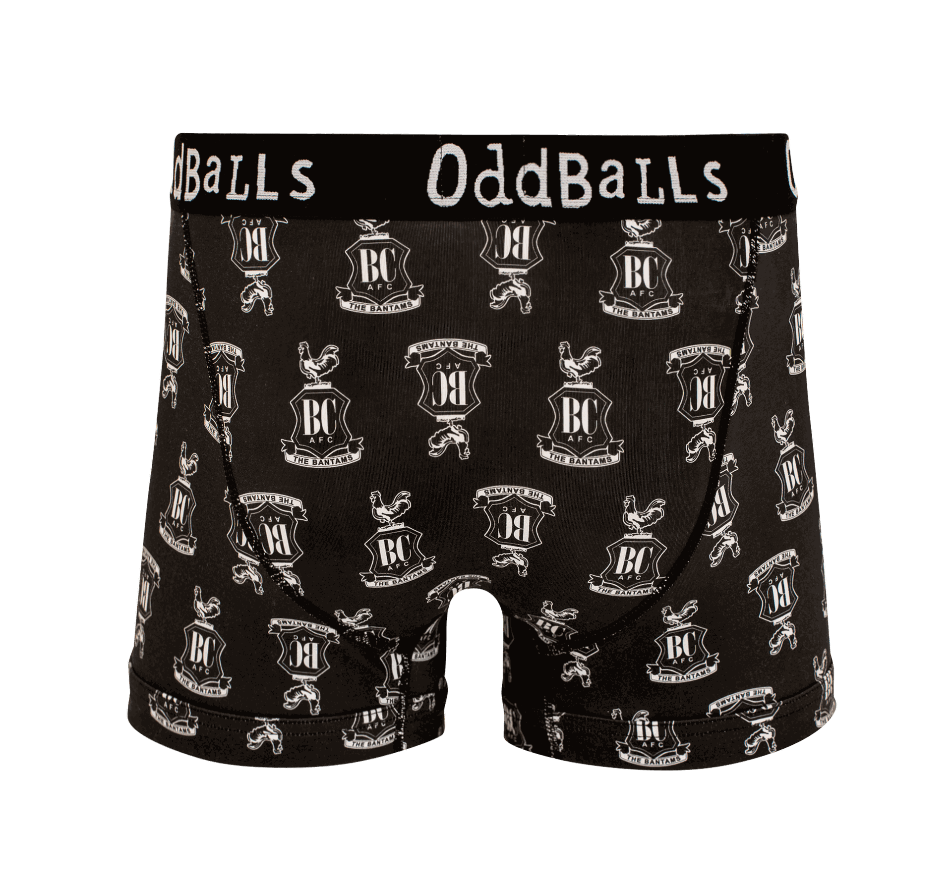 Oddballs Boxers Black – Bradford City AFC