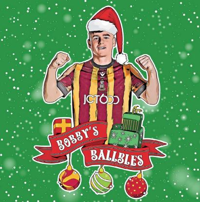 Bobby's Ballbles Christmas Card