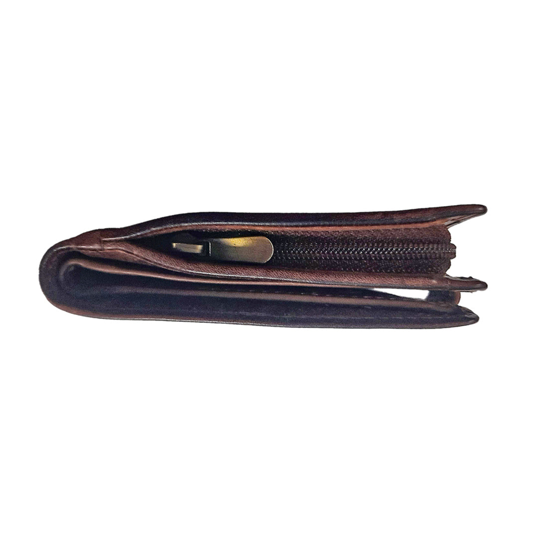 Ridgeback Leather Wallet Brown